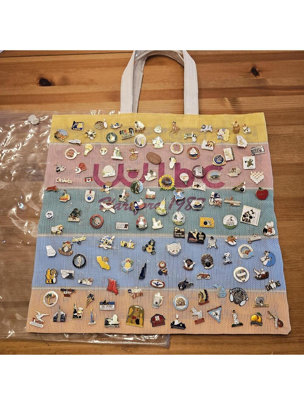 Vintage WBL Bowling Lapel Pin Collection 1987–2007 | 250+ Pins | Hartford Bag - Picture 2 of 15